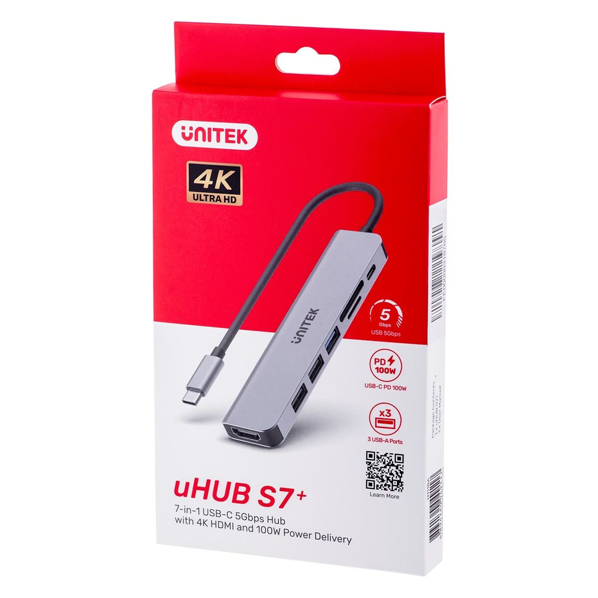 USB šakotuvas Unitek H1118A 100 W